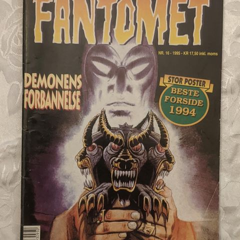 Fantomet Nr. 16 1995 - med plakat