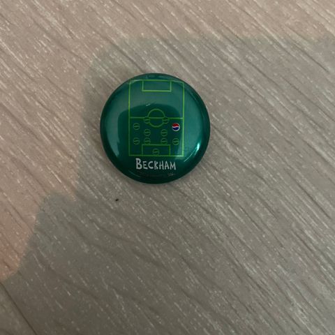 Vintage Japan Exclusive Beckham Pepsi Pin