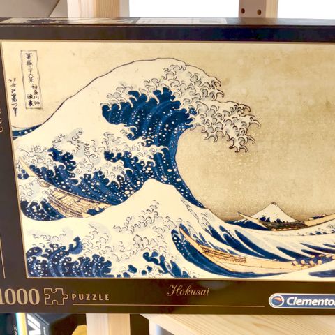 Komplett Puslespill: Hokusai (1000 brikker)