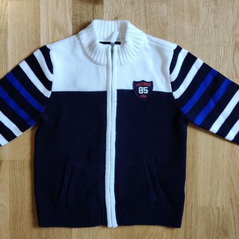 Finstrikket Tommy Hilfiger-jakke