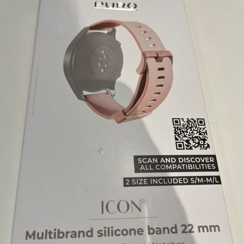 Puro multibrand silicon band 22 mm