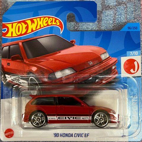 Hot Wheels 90 Honda Civic EF (HW J-imports) HKJ16