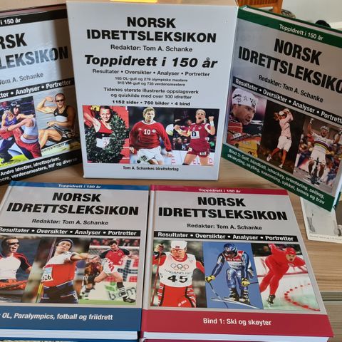 Norsk idrettsleksikon I fire bind