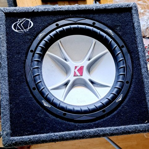 Høyttaler Kicker subwoofer