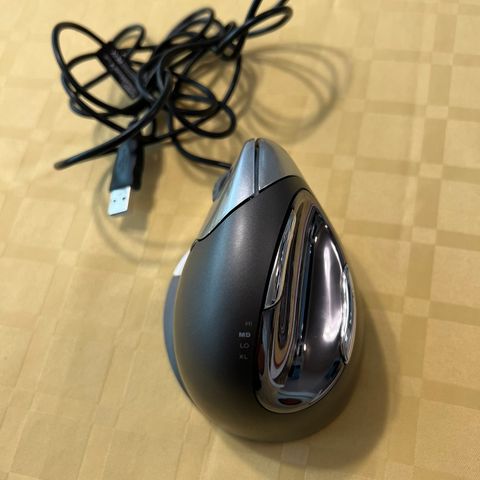 Evoluent Vertical Mouse 4, venstre hånd, ny og ubrukt, ergonomisk mus
