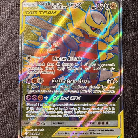 Giratina & Garchomp - 228/236 Full Art