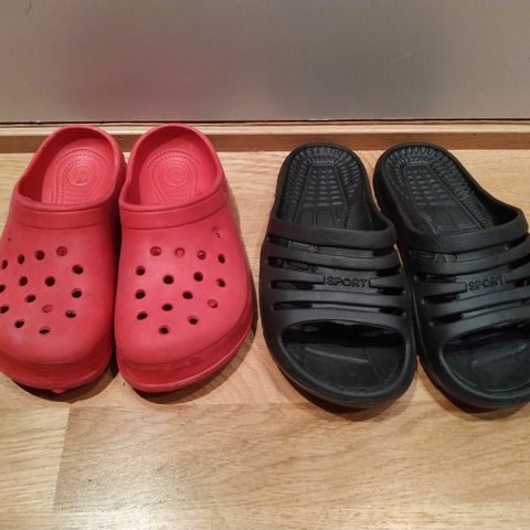 Crocs, badesko, tøfler, sandaler str. 36,str.37