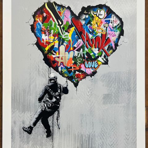 Martin Whatson - Cracked Handfinished Gold Leaf (edition av 50)