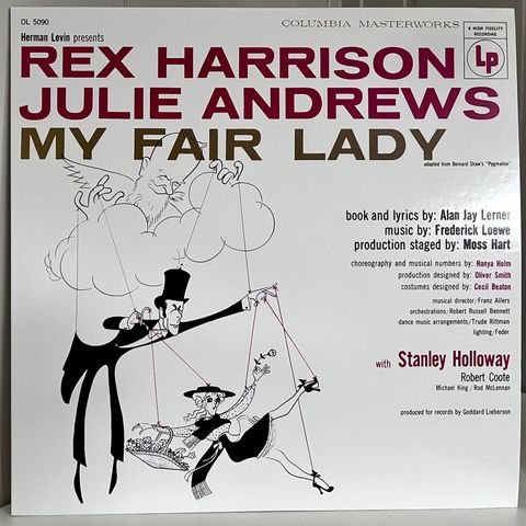 Julie Andrews - My Fair Lady 2015 reissue 180g M/NM