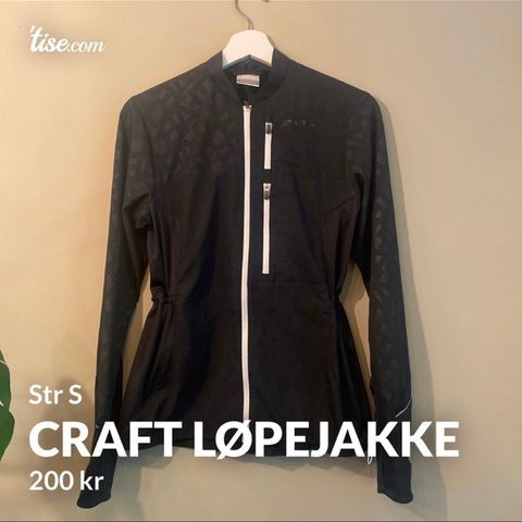 Craft løpejakke