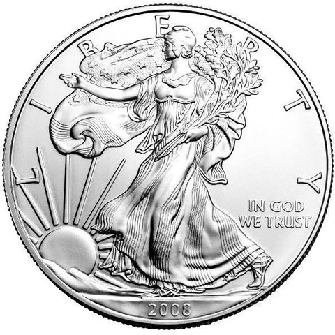 2008 American Silver Eagle 1 OZ Sølv