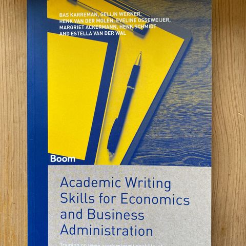 Academic Writing Skille for Economics and Business Administration