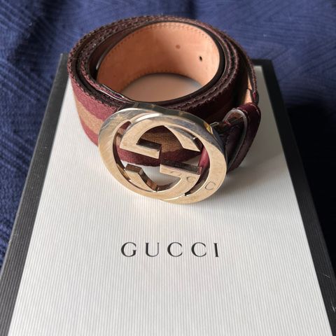 Gucci doubble G belte 95cm