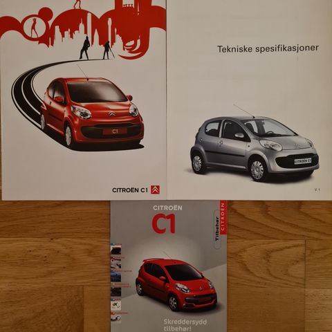 Citroën C1 brosjyrer selges