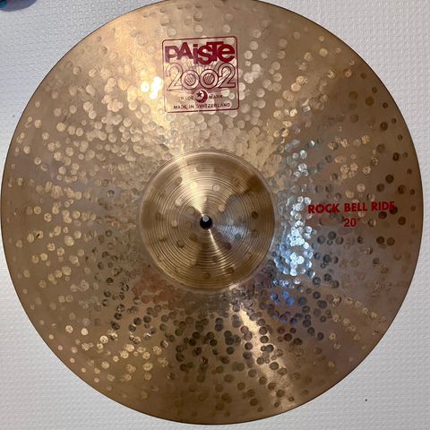 Paiste 2002 Rock Bell Ride 20"