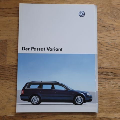 Brosjyre VW Passat Variant 2004 (05/2003)