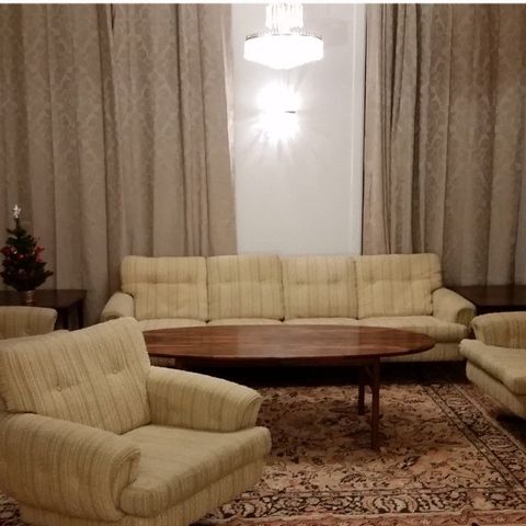 Retro sofagruppe+2 stoler