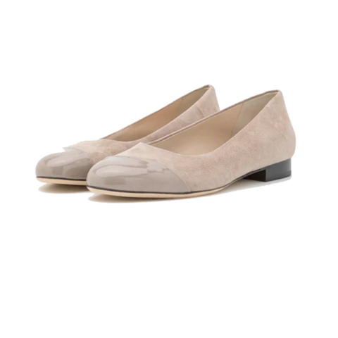 Custommade Atelia Suede Ballerina 932 Moon Rock Str.38