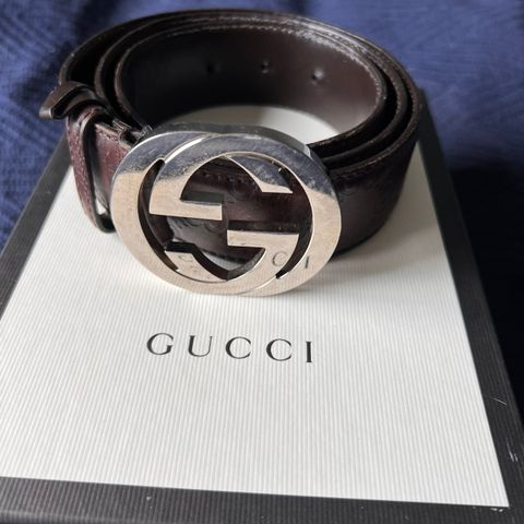 Gucci doubble G belte 90cm