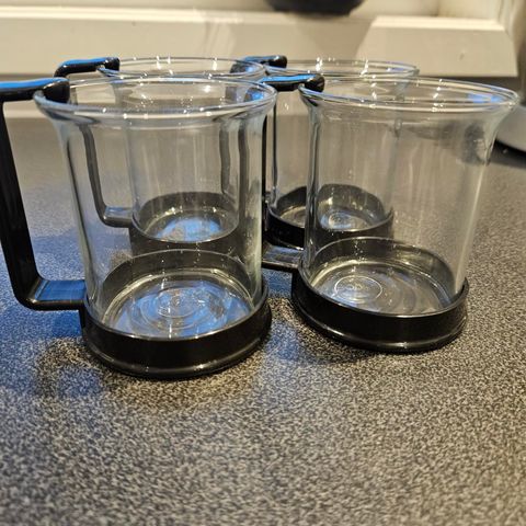 Kaffekopper og melkemugge fra Bodum