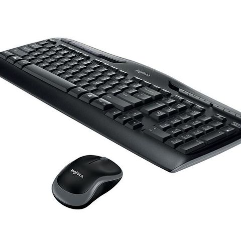 logitech mk330 trådløst tastatur og mus.