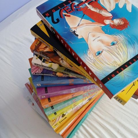 Diverse manga til salgs