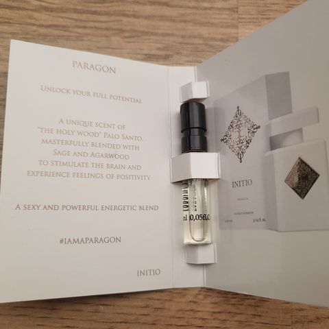 Initio Paragon Extrait de Parfum (original prøve)