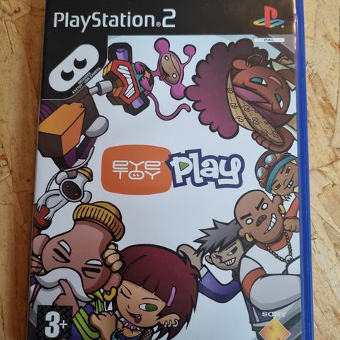 (Kan fås gratis) Meget pent PS2 EyeToy Play