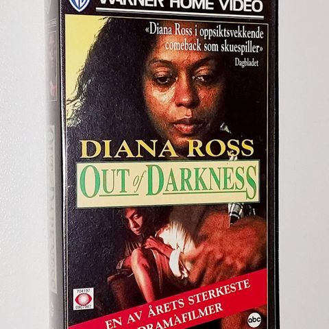 VHS SMALL BOX.OUT OF DARKNESS.