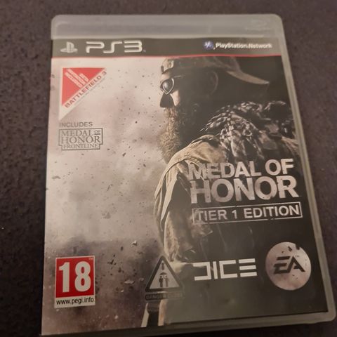 Medal of Honor Tier 1 Ed. PS3