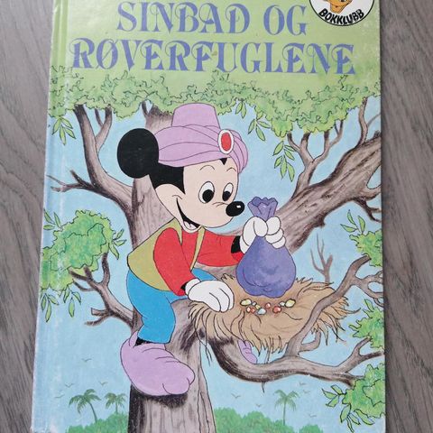 Disney barnebok serien "Sinbad og røverfuglene"