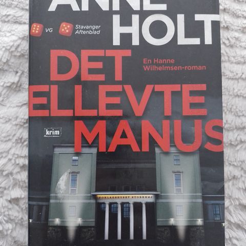 DET ELEVTE MANUS - Anne Holt