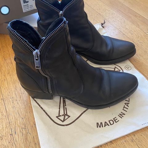 Italienske håndsydde Pantanetti Boots 39,5