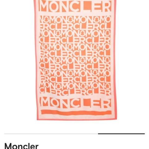 Moncler Beach towel! Spar 3000,-