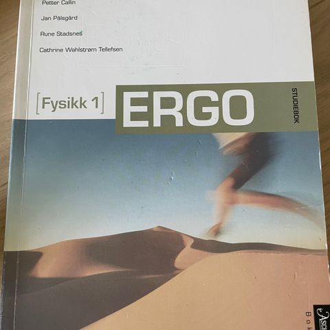 FYSIKK 1 - ERGO STUDIEBOK