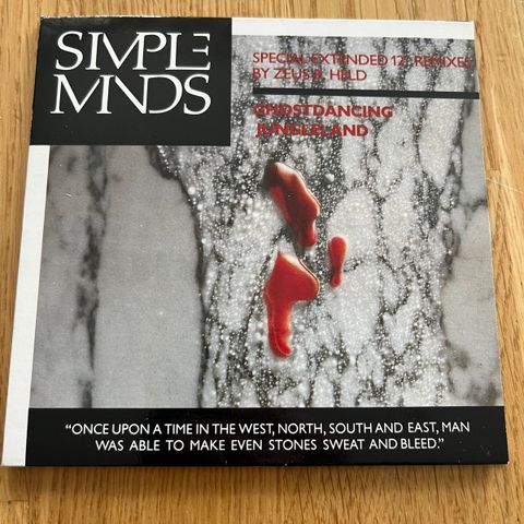 CD Single: Simple Minds «Ghostdancing / Jungleland»