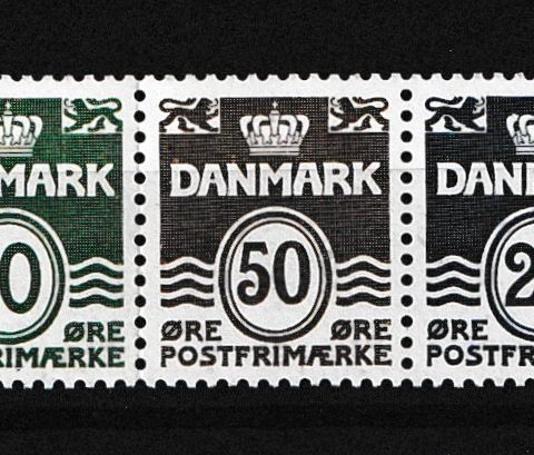 DANMARK - Heftesammentrykk (AFA HS-2) postfrisk (D40)