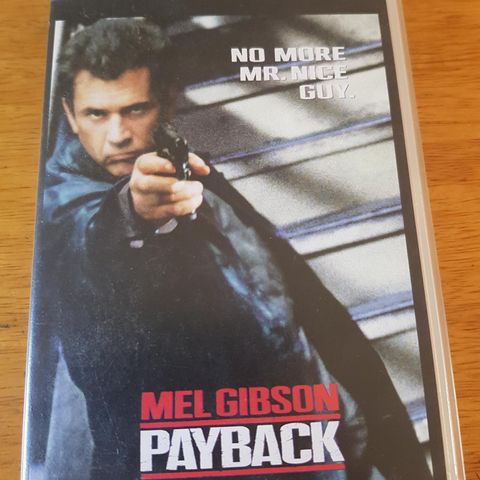 Payback med Mel Gibson Vhs