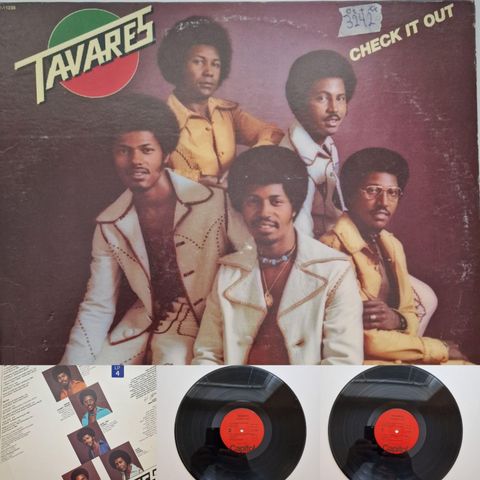 TAVARES/CHECK IT OUT 1974 - VINTAGE/RETRO LP-VINYL (ALBUM)