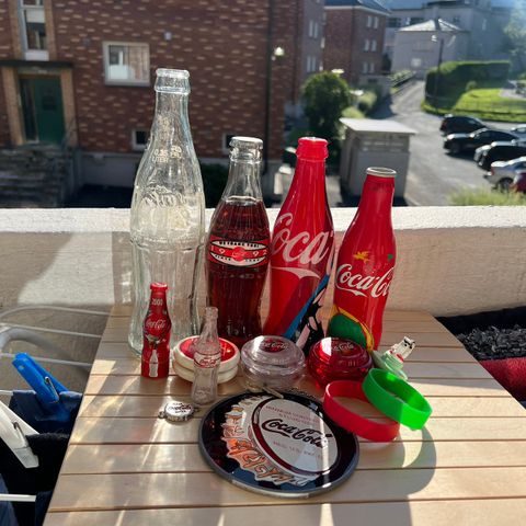 Coca cola samle objekter