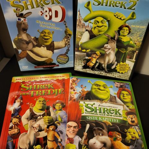 Shrek X 4 filmer