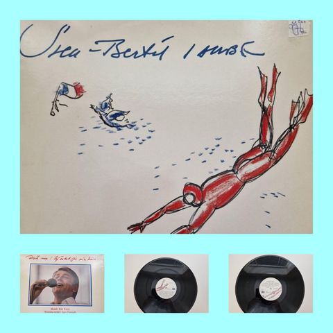 SVEN-BERTIL TAUBE/SJUNGER LEO FERRE 1981 - VINTAGE/RETRO LP-VINYL (ALBUM)