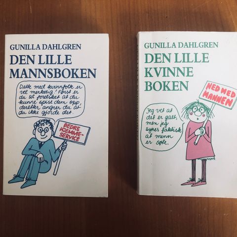 Vintage. Den lille kvinneboken/Den lille mannsboken