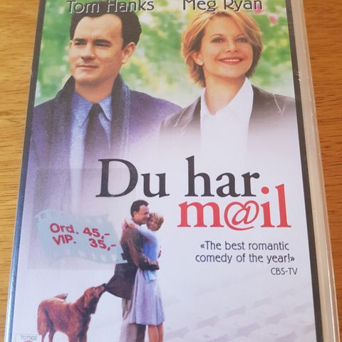 Du har Mail med Tom Hanks og Mag Ryan Vhs