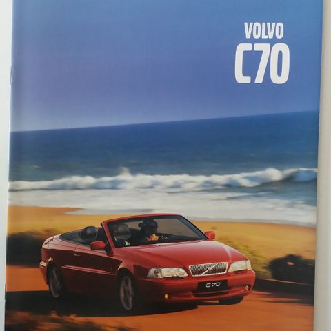 VOLVO C70 Cabriolet -brosjyre.