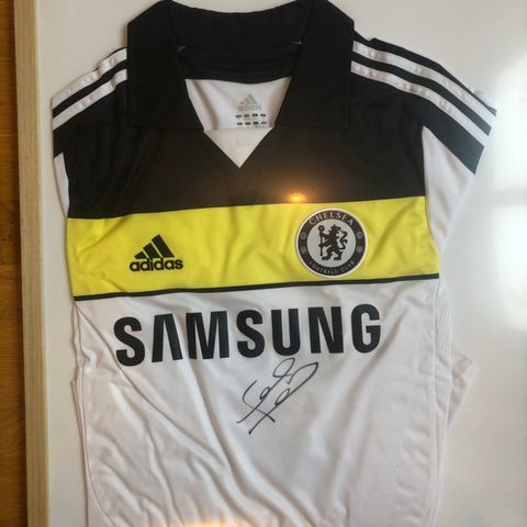 Signert Chelsea 3.drakt 11/12 av Frank Lampard