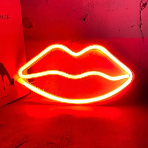 Neon Led Lampe Lips