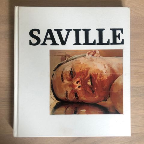 Kunstbøker. Saville (Jenny Saville), Gagosian Gallery, Rizzoli New York (2005).