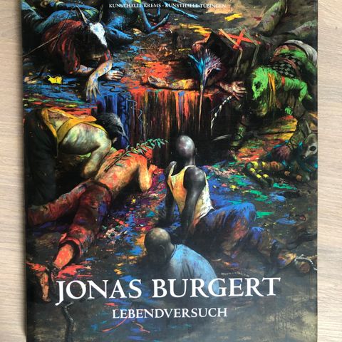 Kunstbøker. ‘Jonas Burgert – Lebendversuch,’ exhibition catalog