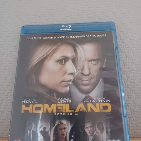 Homeland sesong 2 - Action / Krim / Krig og politikk (BLU-RAY) –  3 filmer for 2